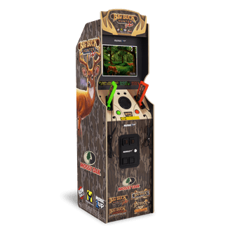 Arcade1UP Ms.PAC-MAN Party-cade - PAC-MAN Video Game Machine with