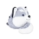 thumbnail image 4 of Bolsa De Peluche Suave De Lobo Gris Con Movimiento, 4 of 6