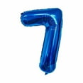 thumbnail image 3 of 32/42 Inch Number Balloons Blue 0-9 Number Mylar Foil Balloons,10 Pcs Blue Custom Digital Balloons for Birthday Engagement Graduations Anniversary Baby Shower Decor Party Supplies, 3 of 3