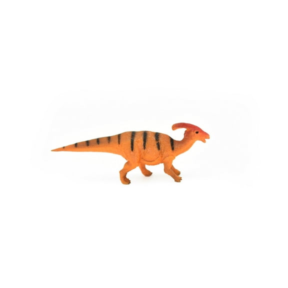 Parasaurolophus Dinosaur, Museum Quality, Animal, Educational, Realistic Hand Painted, Figure, Lifelike Model, Vintage Replica, Toy, Gift, 3 Inches. F8119 B117