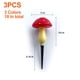thumbnail image 2 of Lámpara de hongo solar, lámpara de hongo de jardín impermeable al aire libre, lámpara LED solar de hongo multicolor. Zhivalor BST3057983-1, 2 of 5