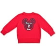thumbnail image 2 of Mickey Mouse Boys Crewneck and Hat, Toddler, 2 of 4