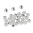 thumbnail image 4 of 25 de atado de moscas ranuradas de tungsteno de 2,4 mm dorado//níquel/naranja/blanco shamjiam Granos de tungsteno ranurados, 4 of 9