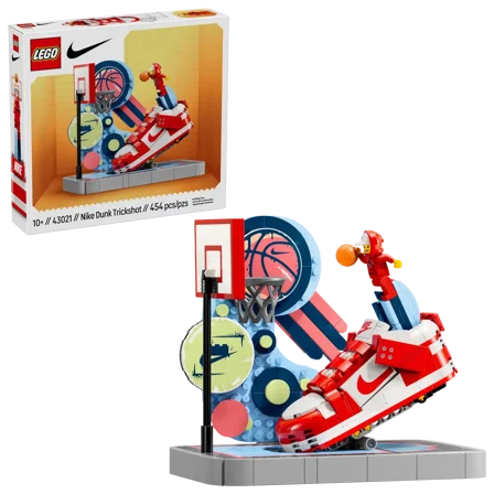 LEGO Nike Dunk Trickshot Set 43021
