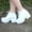 White, variant on Bmisegm Boots for Women Ankle Boots Pointed Toe Chunky High Heels Shoes Boots for Women White 8