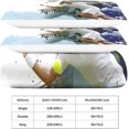 thumbnail image 5 of Roger Federer Bedding Set With 3d Printed Duvet Cover, Microfiber Zipper Closure With Pillowcases, For Boys, Girls And Adults Double, 5 of 5