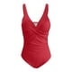 thumbnail image 4 of WILLBEST Traje de Baño con Faja Trajes de Baño para Mujer Trajes de Baño para Mujer Cuello En V Fruncido Push Up Traje de Baño, 4 of 4