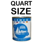 Semco Teak Wood Gold Tone Finish Sealant Protector Sealer (QUART)
