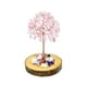 thumbnail image 1 of Wosthever Árbol de piedras curativas y de cristal hecho a mano, opción de regalo, para decoración de escritorio, cristales y piedras curativas Decoración del hogar rosa, 1 of 6
