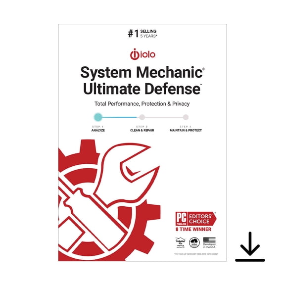 System Mechanic Ultimate Defense, by iolo [Digital Download]