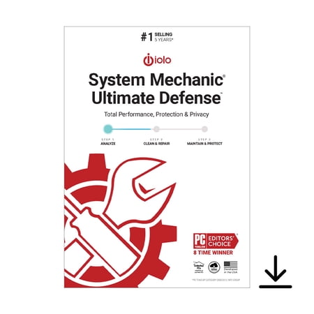System Mechanic Ultimate Defense, by iolo [Digital Download]