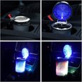 thumbnail image 5 of Aiteng 2 Pack Car Ashtray, Auto Ashtray with LED Light, Mini Car Trash Can Portable Lid, for Car Cup holder Home Office and Travel, 5 of 7