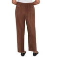 thumbnail image 2 of Alfred Dunner Womens Classic Corduroy Elastic Waist Medium Length Pant, 2 of 4