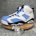 thumbnail image 5 of Ni - ke Air Jordan 6 Retro UNC University Blue Size 10.5 Men Sneakers CT8529-410, 5 of 5
