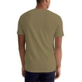 thumbnail image 2 of Hat and Beyond Mens Heavyweight Basic Short Sleeve V-Neck T-Shirts Solid Color, Up to 5XL, 2 of 6