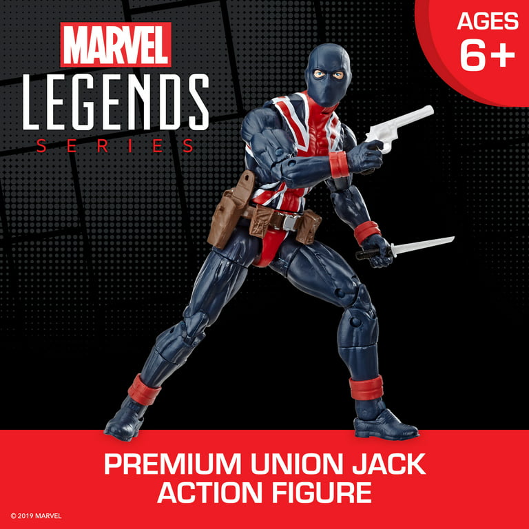 Marvel Legends Series Sealed 2019 Union Jack 6 BAF Limited Action Figure
