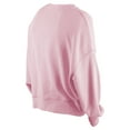 thumbnail image 3 of Women's New Era Pink Pittsburgh Steelers Cozy Pullover Sweatshirt, 3 of 3