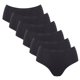 thumbnail image 1 of Sloggi Calzoncillos para mujer, pack de 6 - GO Daily Cotton Midi 6P, calzoncillos, algodón elástico Negro 2XL (XX-Large), 1 of 3