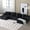 Black, variant on SOULART 133.4" U-Shape Oversized Modular Couch, Corduroy Sectional, 2 Chaises, 8 Pillows, No Assembly, for Living Room