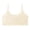 Beige, variant on Women's Bra Yoga Mini Cami Seamless Bralette Microfibr Stretch Bra Thin Strap Bralette for Ages 7-12Y