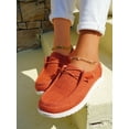 thumbnail image 4 of Women Minimalist Slip-On Shoes  Polyester Lace-up Design Sporty Sneakers, 4 of 7