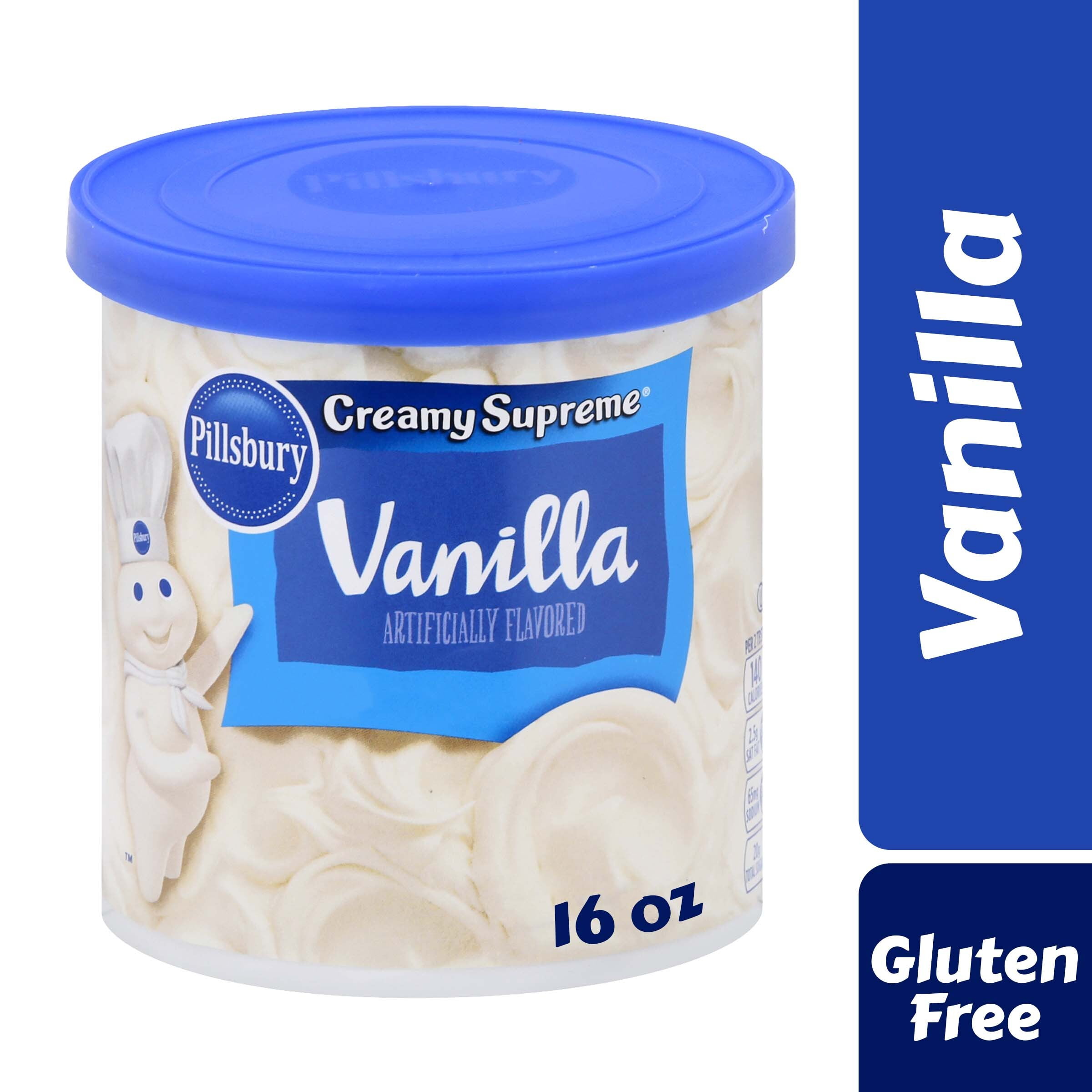 Pillsbury Creamy Supreme Vanilla Frosting, 16 oz Tub