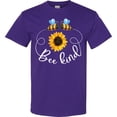 thumbnail image 3 of Inktastic Bee Kind Bees and Sunflower T-Shirt, 3 of 5