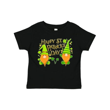 

Inktastic Happy St. Patricks Day- Gnomes and Clovers Gift Toddler Boy or Toddler Girl T-Shirt