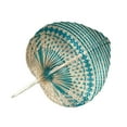 thumbnail image 4 of Sharprepublic Bamboo Hand Fan Cooling Supplies Manual Chinese Weaving for Party Women, 4 of 8