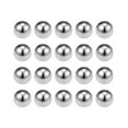 thumbnail image 1 of Unique Bargains Boules de Roulement 3/16 Pieds, 440C Acier Inoxydable Boules de Précision G25 Lot de 100, 1 of 5