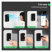 Recognition Access Control Reader Electronic Fingerprint Password Card Smart Door Lock ,Keyless Entry Deadbolt