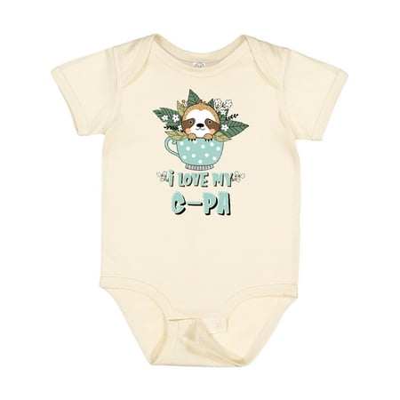 

Inktastic Teacup Raccoon I Love My G-Pa Gift Baby Boy or Baby Girl Bodysuit