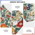 thumbnail image 6 of FORMRS Kids Pajama Pants with Pockets Size 13-14Y Boys Lounge Sleep Bottoms, Orange Japanese Flowers Pattern, 6 of 8