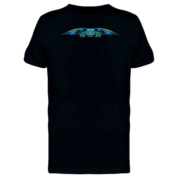 Blue Gargoyle Peeking Tee Men's -Image by Shutterstock