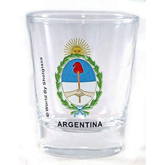 Argentina Coat Of Arms Shot Glass