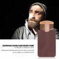 thumbnail image 3 of Peine Para Peinar Barba De Madera De Peral, Herramienta Para Dar Forma Al Bigote Con Diseño Doble Para El Cuidado Del Cabello, Peine De Madera Perfumada, 3 of 7