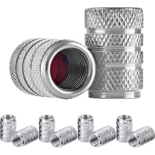 Ragirno Set de 8 Tapones para Llanta de Aluminio. Cubre Valvula Ragirno Tapones para llanta