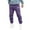 Purple, variant on Men's Joggers with Slim Tapered Fit, Breathable Fabric, Adjustable Drawstring Waist and Multi-Pocket Style Ideal for Running, Gym Training, Outdoor Sports or Everyday Wear