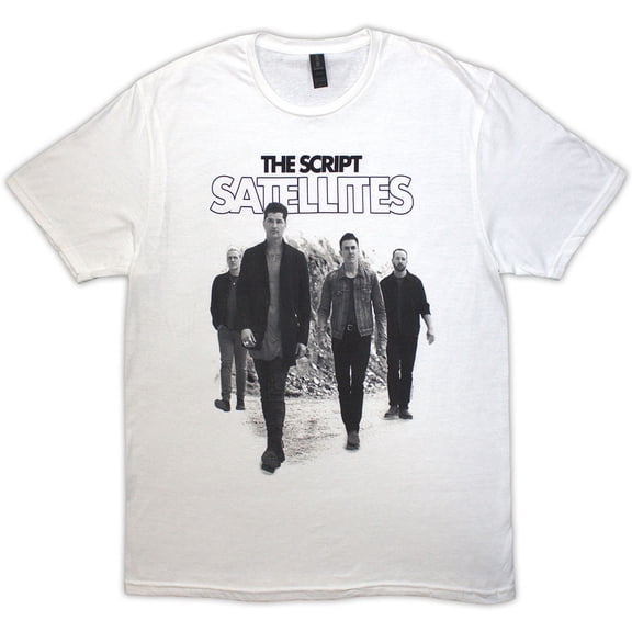 The Script Unisex T-Shirt: Satellites Photo (Small)