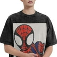 thumbnail image 2 of Spider-Man Vintage Washed Drop Shoulder Short Sleeve T-Shirt - Iron On, 2 of 7