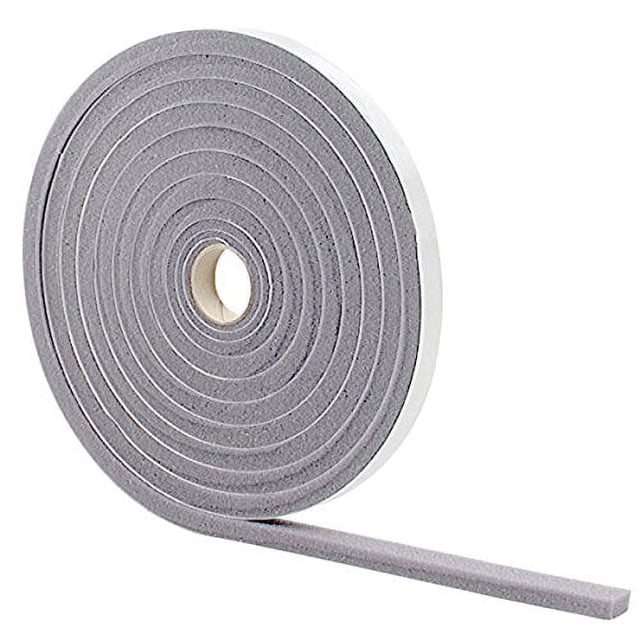 M-D Building Products 2113 Ruban en Mousse à Faible Densité, 1/2 par 3/4 Pouces par 17 Pieds, Gris