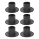 thumbnail image 2 of Candelabro cónico ANGGREK 6 uds negro mate hierro decorativo, 2 of 8