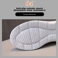 thumbnail image 1 of Zapatillas de deporte sin cordones mocasines cómodos zapatos transpirables para caminar antideslizantes para mujer, 1 of 9