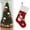 B, variant on Noothes Lighted Christmas Stocking with Energy-Efficient LED Linen Embroidered Night Light for Festive Holiday Decor