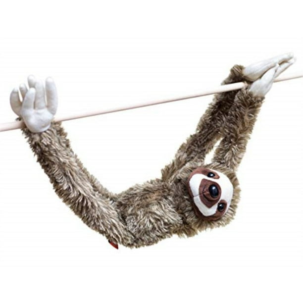 sloth with velcro hands