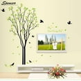 thumbnail image 4 of Spencer Removable Vinyl Green Trees Bird Pastoral Wall Stickers DIY Home Bedroom Decor Sticker for kids (23.4" * 35.1"), 4 of 5