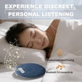 thumbnail image 4 of KOYPTL Pillow Speaker for Sleeping Ultra Slim Bluetooth 5.4 Pillow Speaker with White Noise Timer Wireless Sleep Aid with Stereo Bass Private Sleep Headphones Holiday Birthday Gifts for Women, 4 of 7