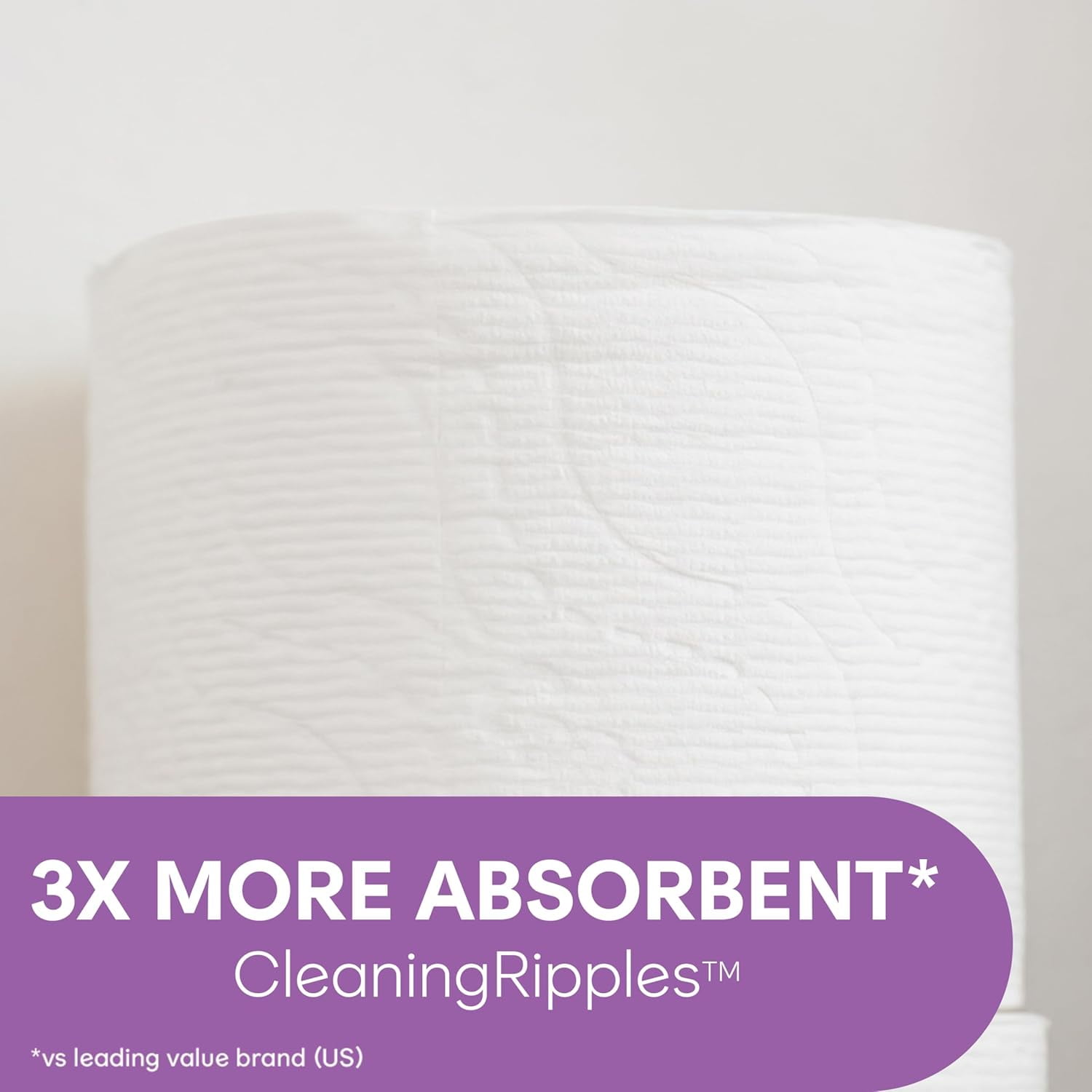 Ultra Comfort Toilet Paper with Cushiony CleaningRipples Texture, 32 Family Mega Rolls = 144 Regular Rolls (8 Packs of 4)