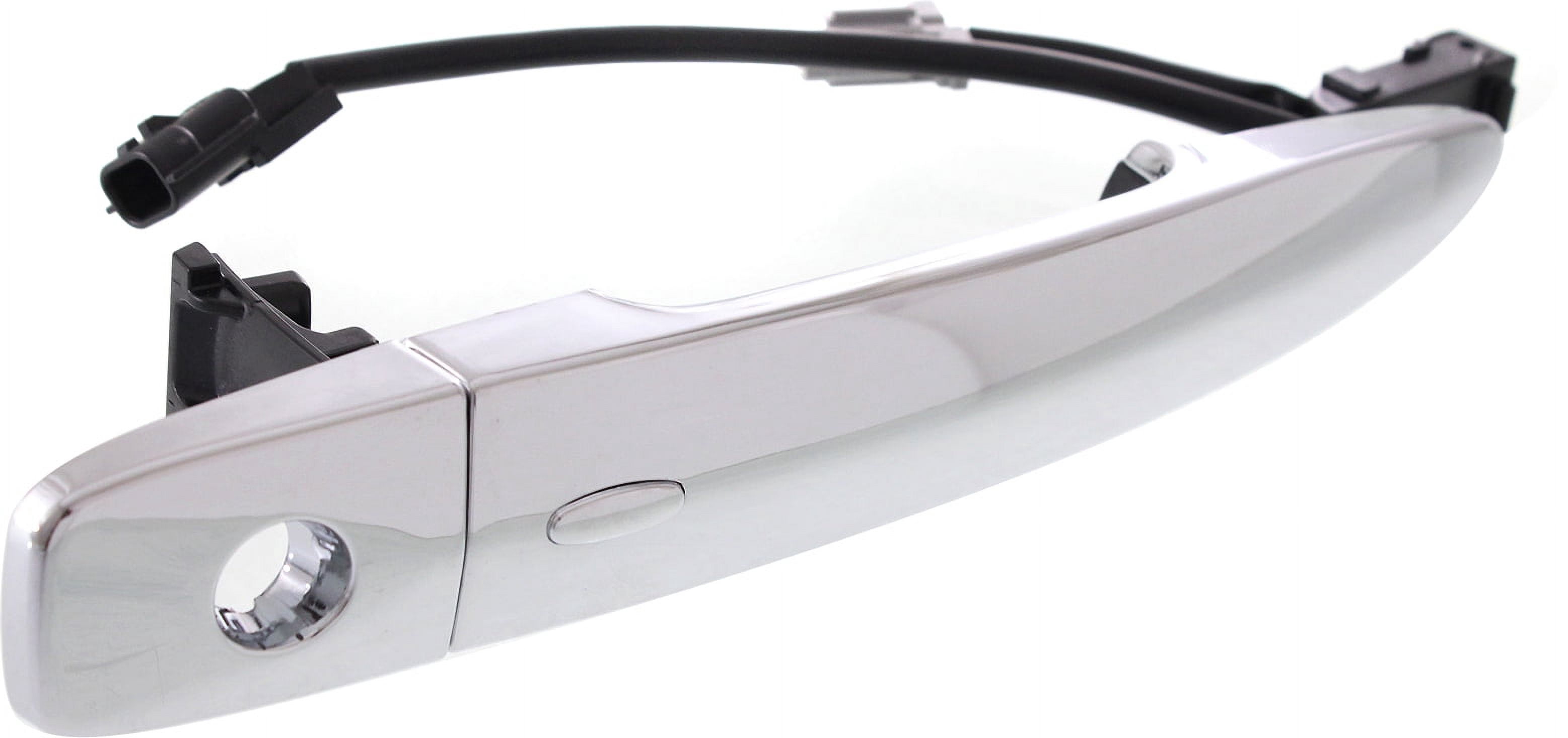 Replacement REPNS462176 Exterior Door Handle Compatible with 2009-2014 Nissan Maxima Murano Front, Left Driver Chrome