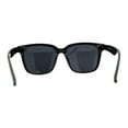 thumbnail image 4 of Kush Mens Classic Sport Horn Rim Gangster Shade Sunglasses Shiny Black, 4 of 4